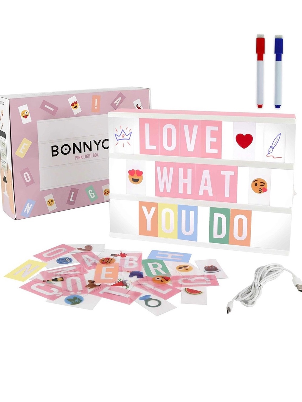 BONNYCO Pink Light Box